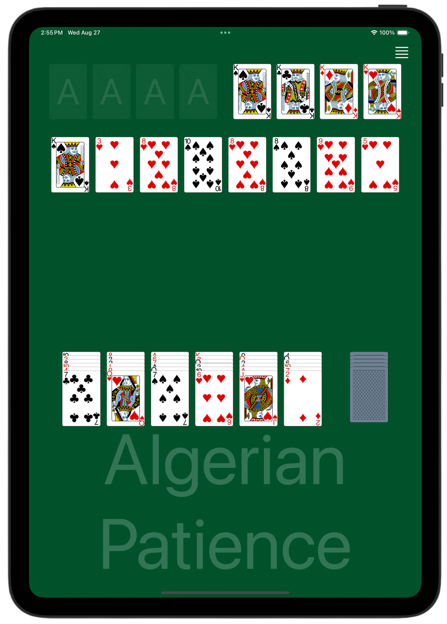 Algerian Patience — Rules
