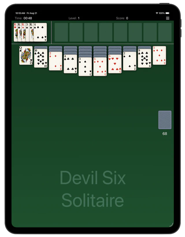 Devil Six solitaire