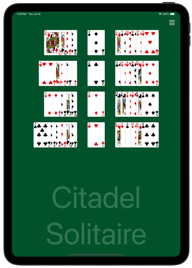 Citadel solitaire