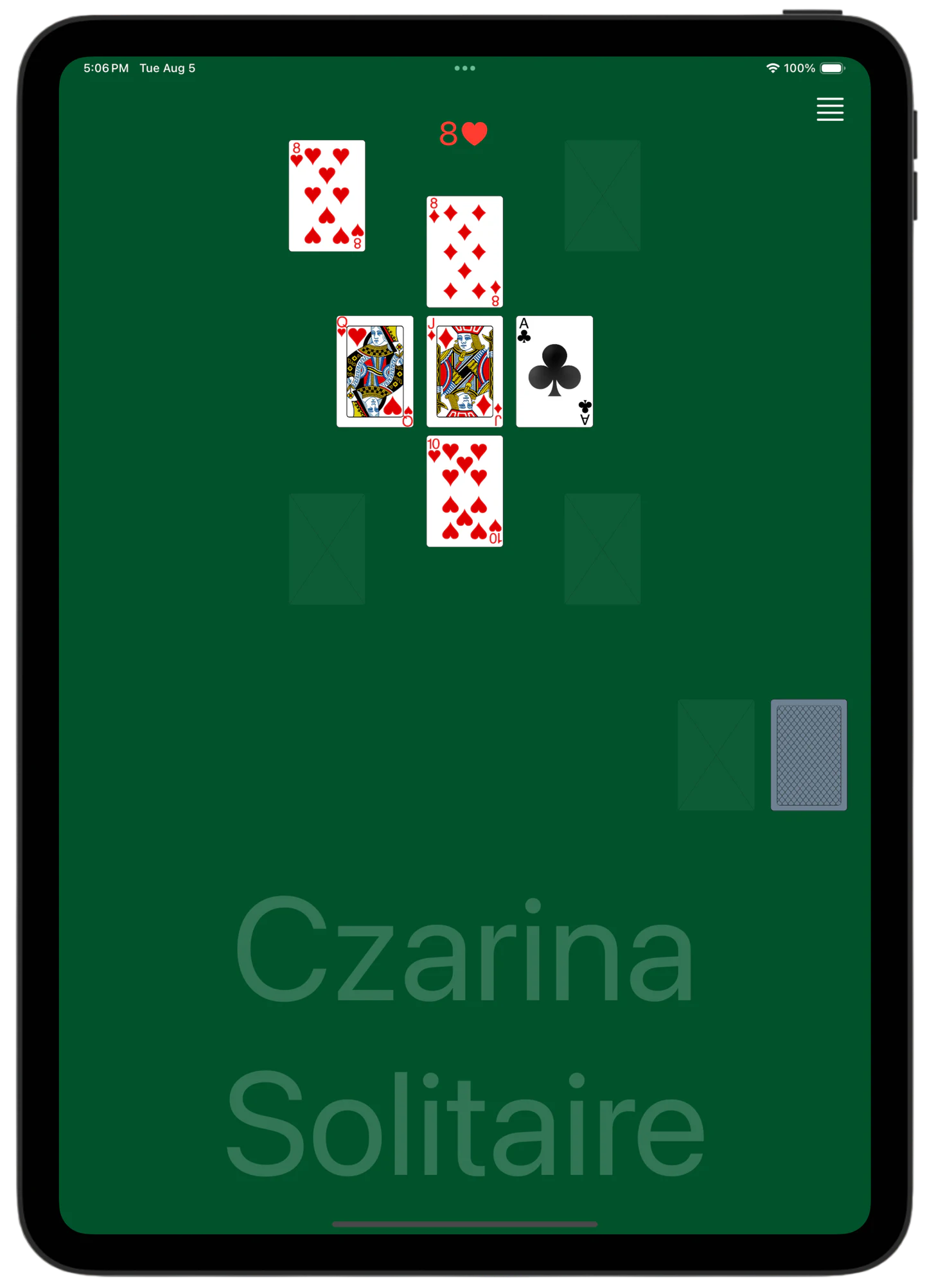 Czarina Solitaire — Rules