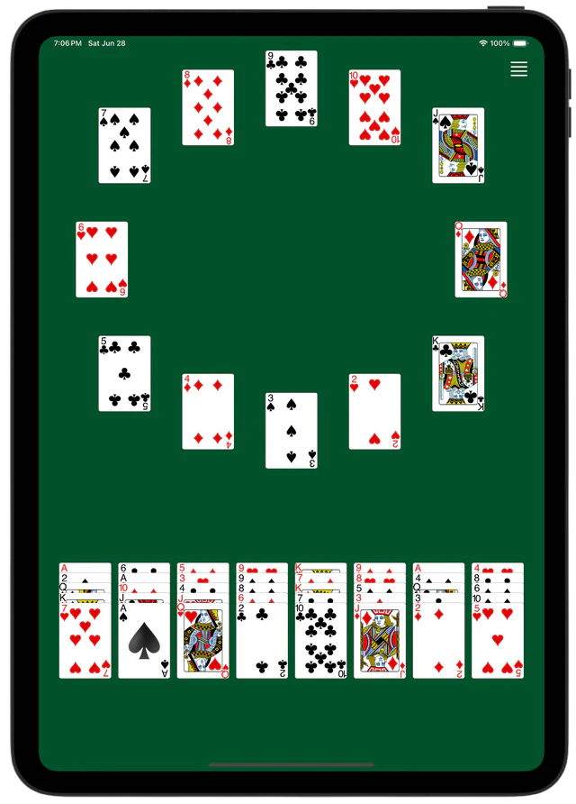 Grandfather&rsquo;s Clock solitaire