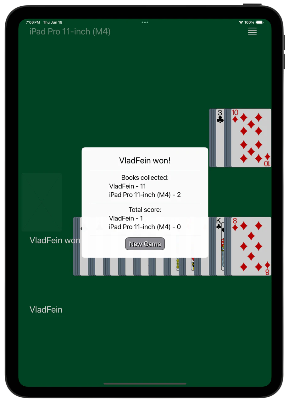 Go Fish — Score