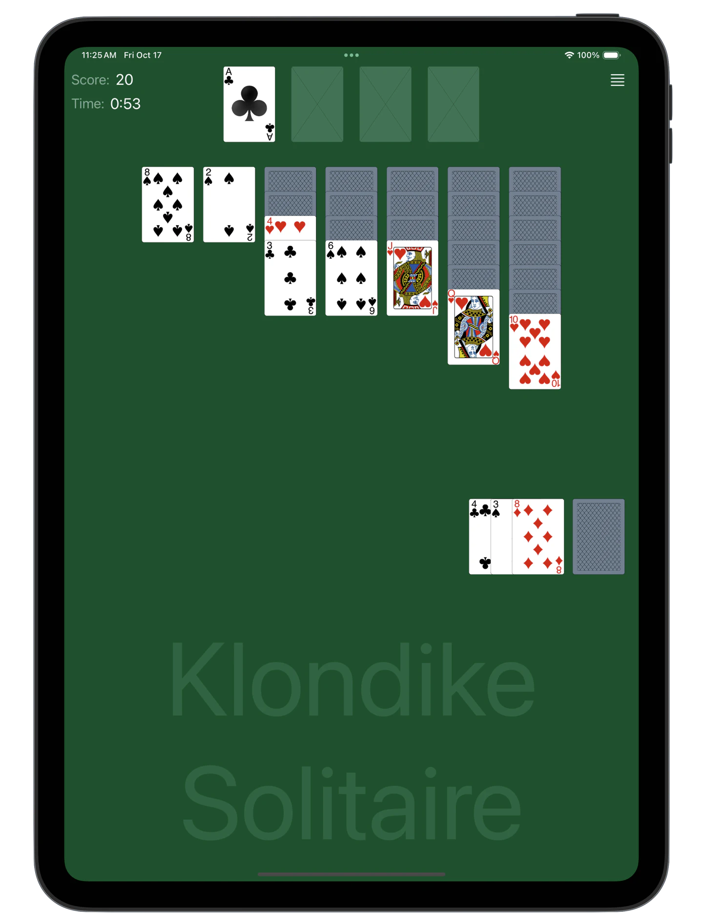 Klondike Solitaire — Rules