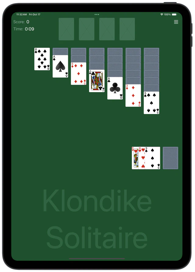 Klondike solitaire