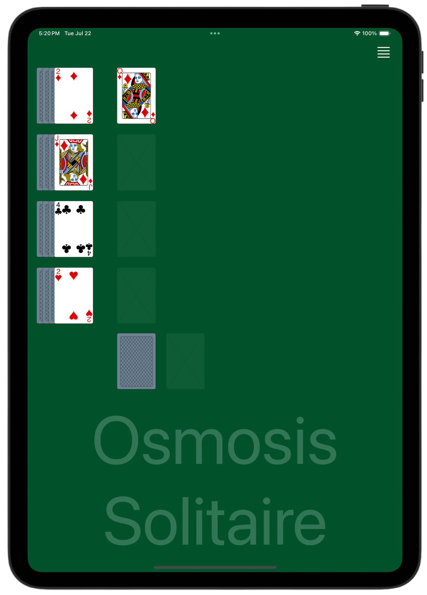 Osmosis Solitaire — Rules