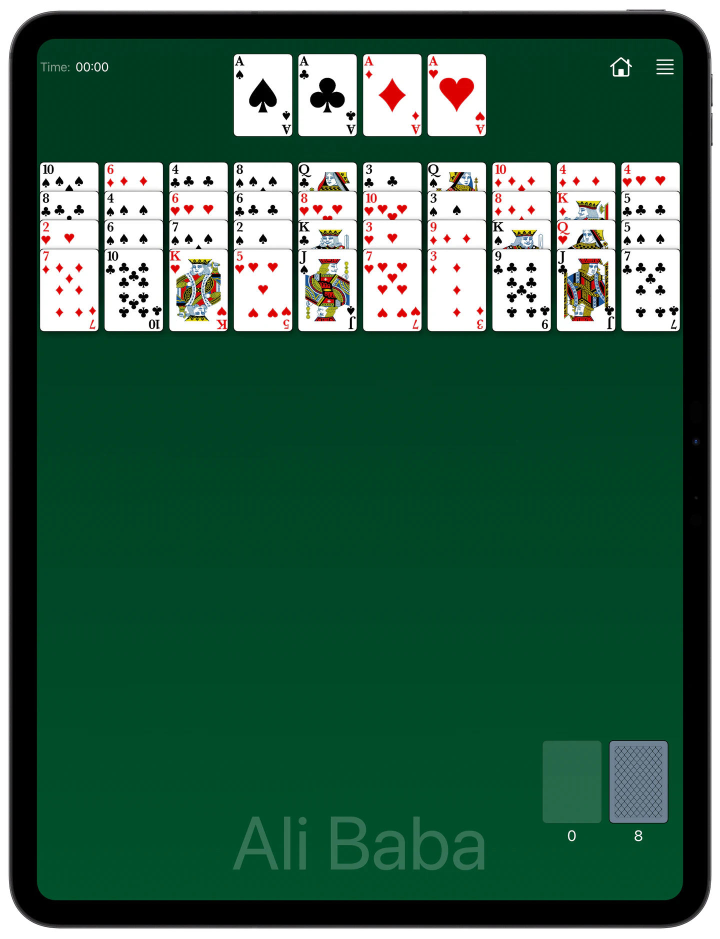 How to Play Ali Baba Solitaire — Rules