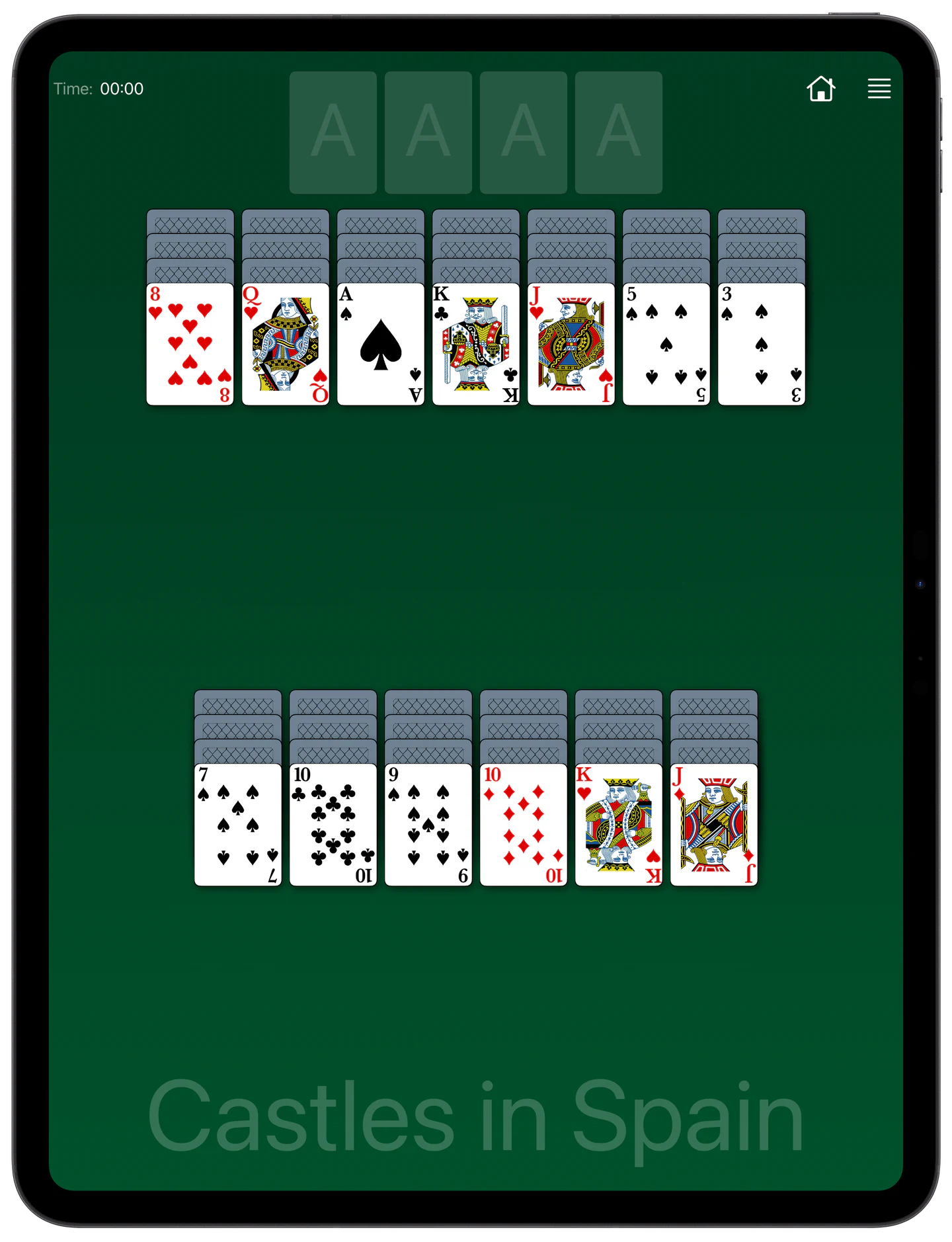How to Play Castles in Spain Solitaire — Rules