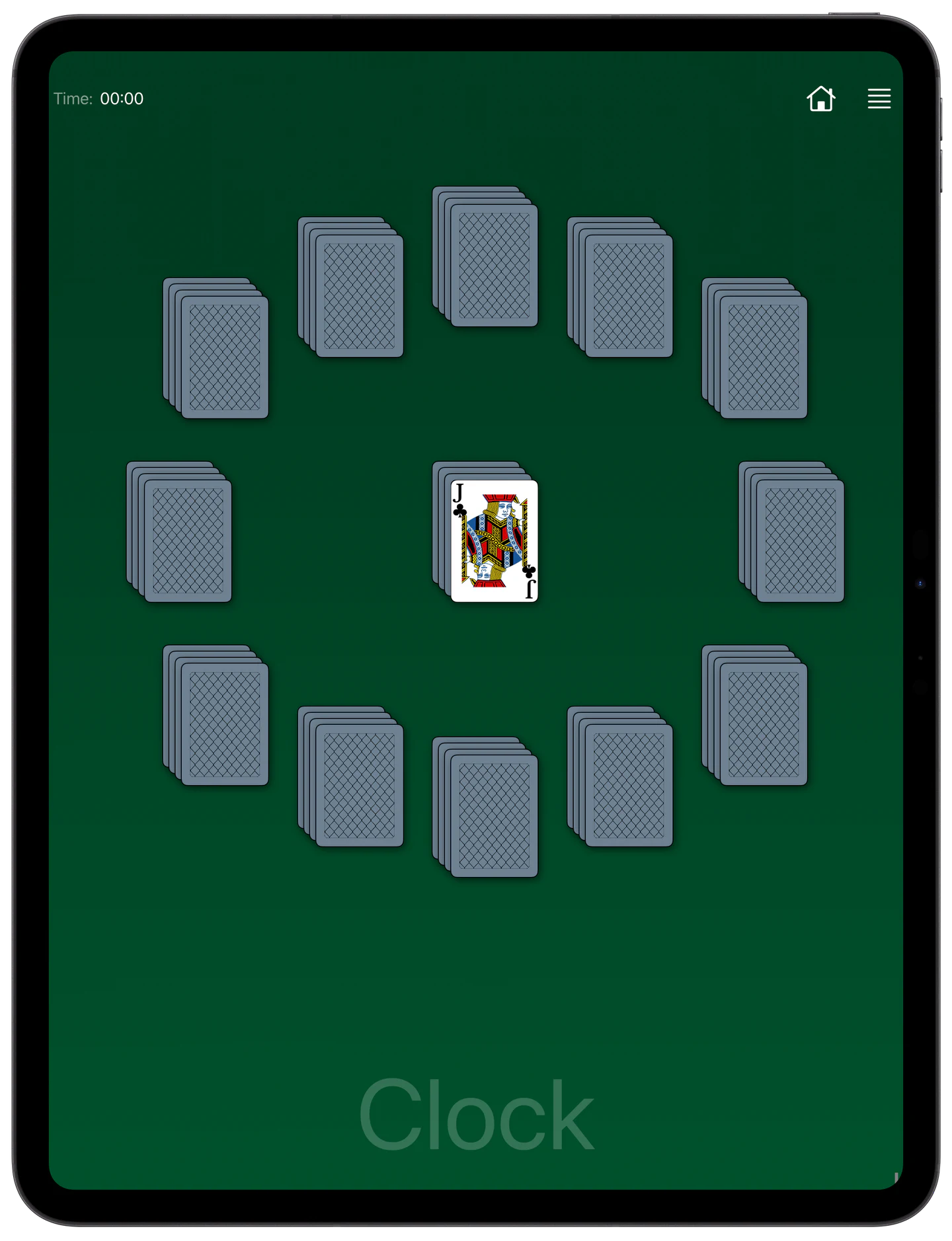 How to Play Clock Solitaire — Rules