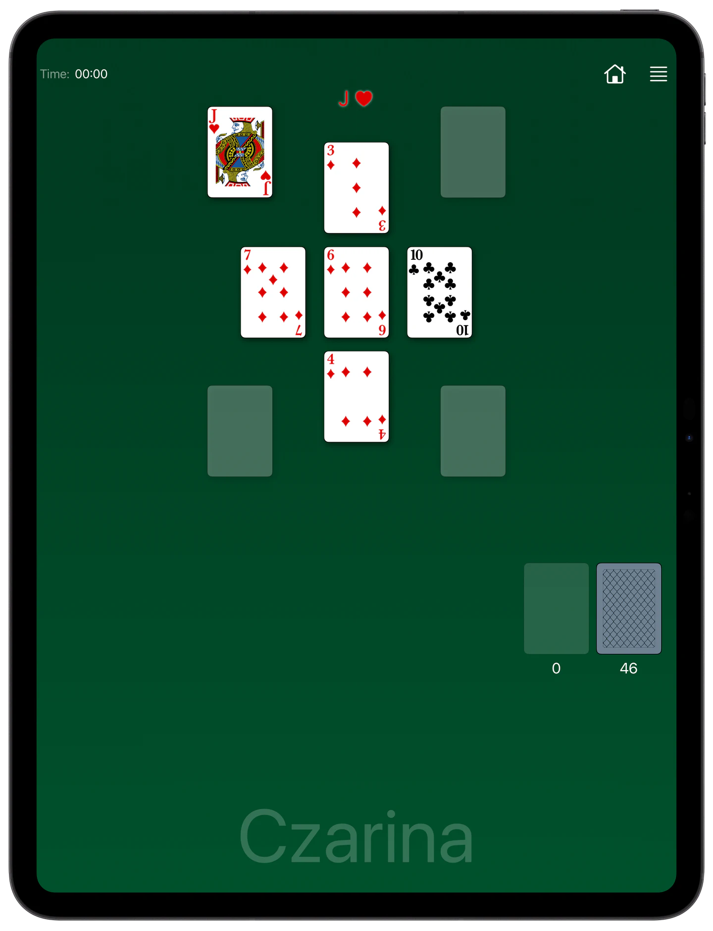 How to Play Czarina Solitaire — Rules