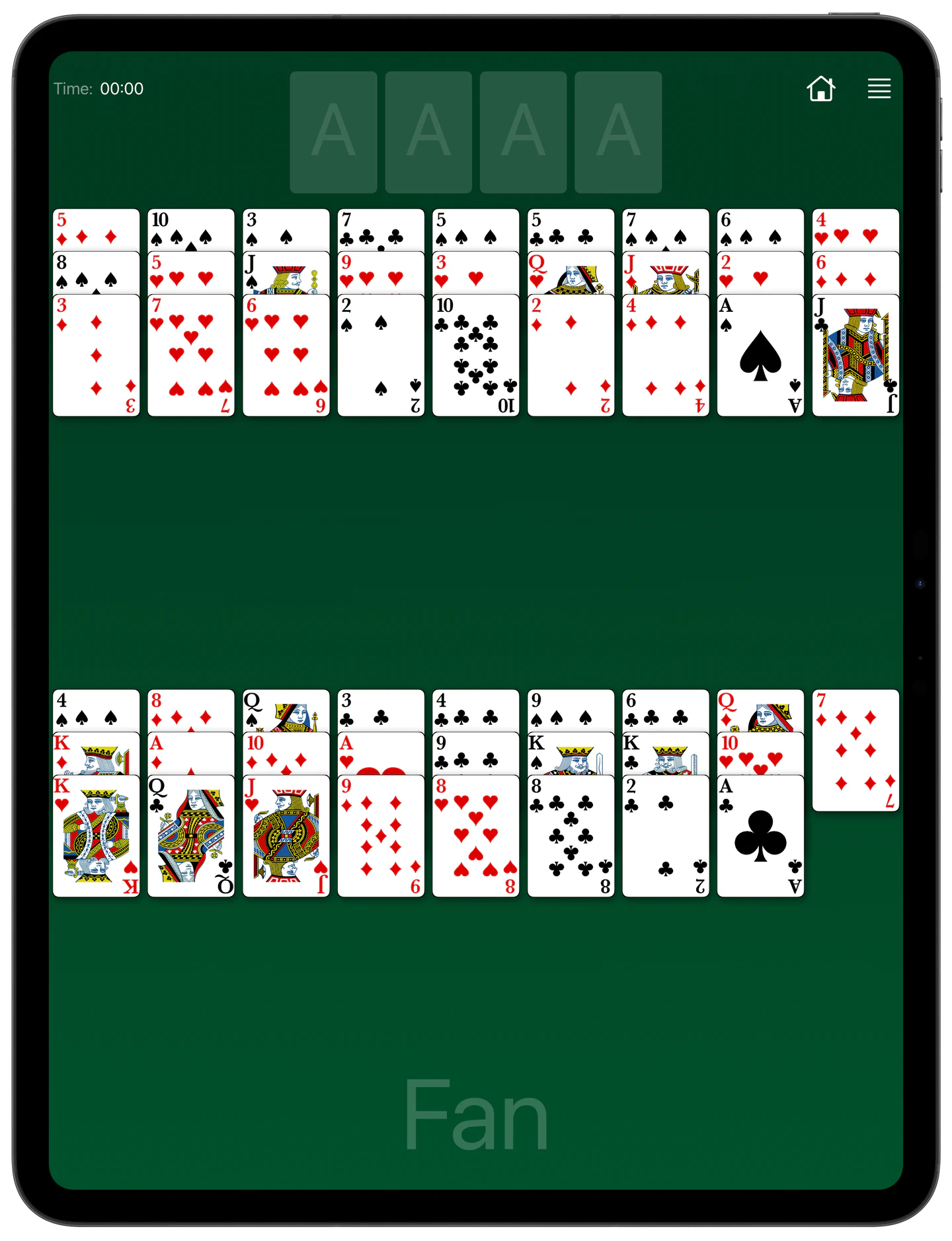 How to Play Fan Solitaire — Rules