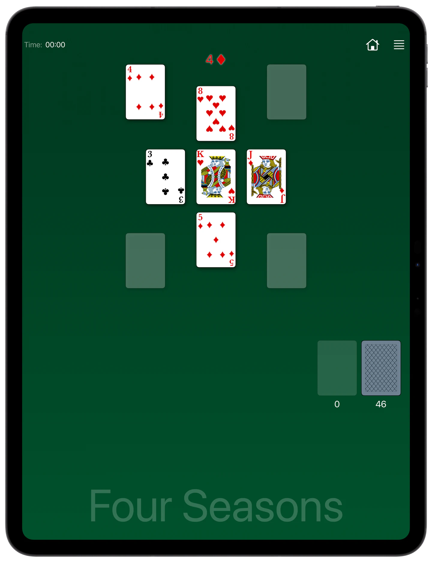 How to Play Four Seasons Solitaire — Rules