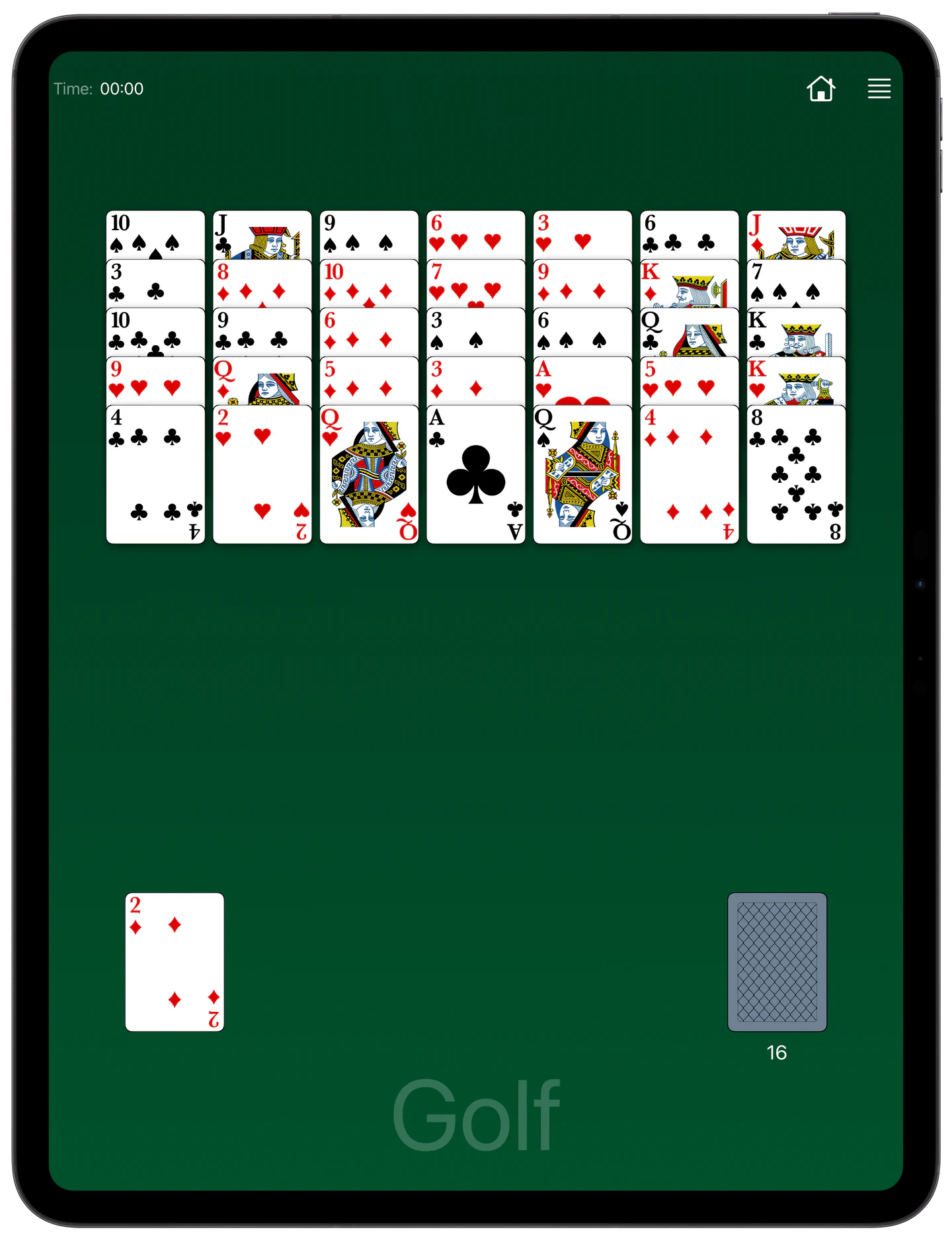 How to Play Golf Solitaire — Rules