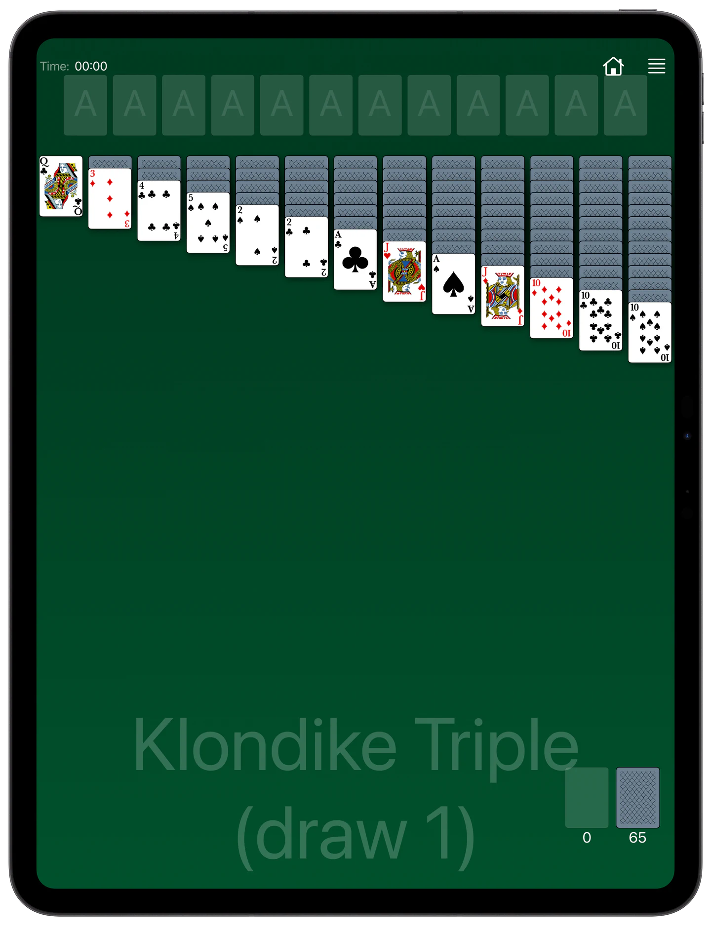 How to Play Klondike Triple Solitaire — Rules