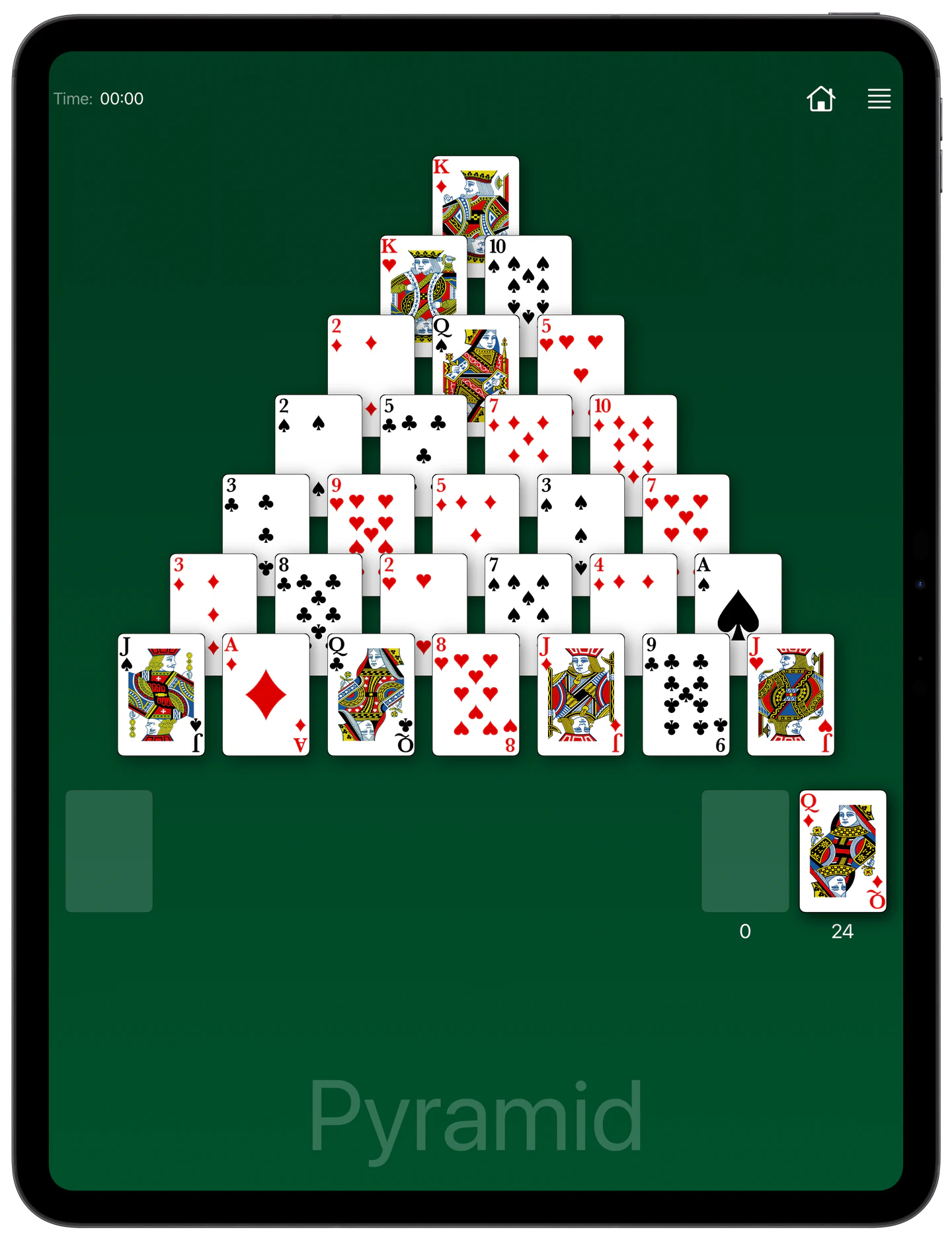 How to Play Pyramid Solitaire — Rules