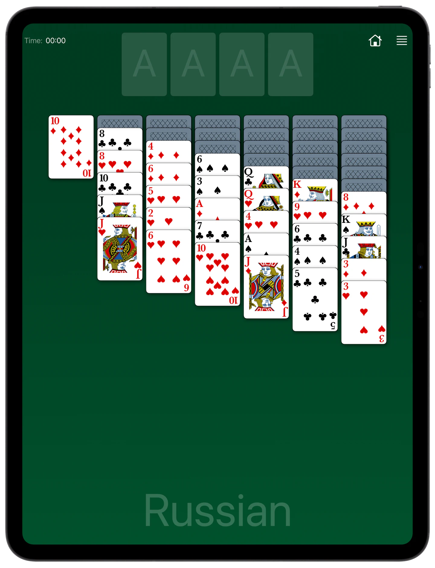 How to Play Russian Solitaire — Rules