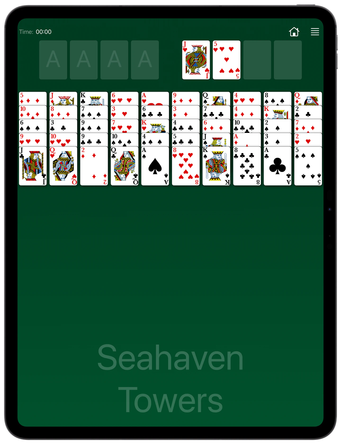 How to Play Seahaven Towers Solitaire — Rules