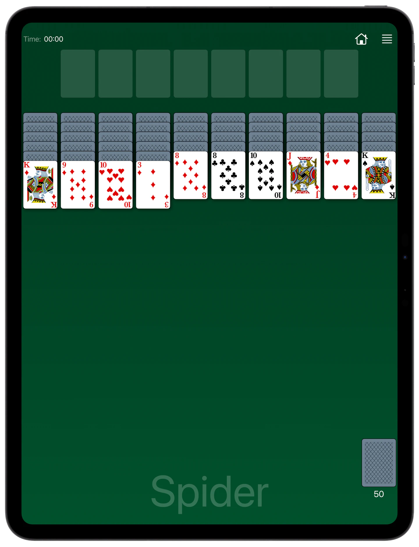 How to Play Spider Solitaire — Rules