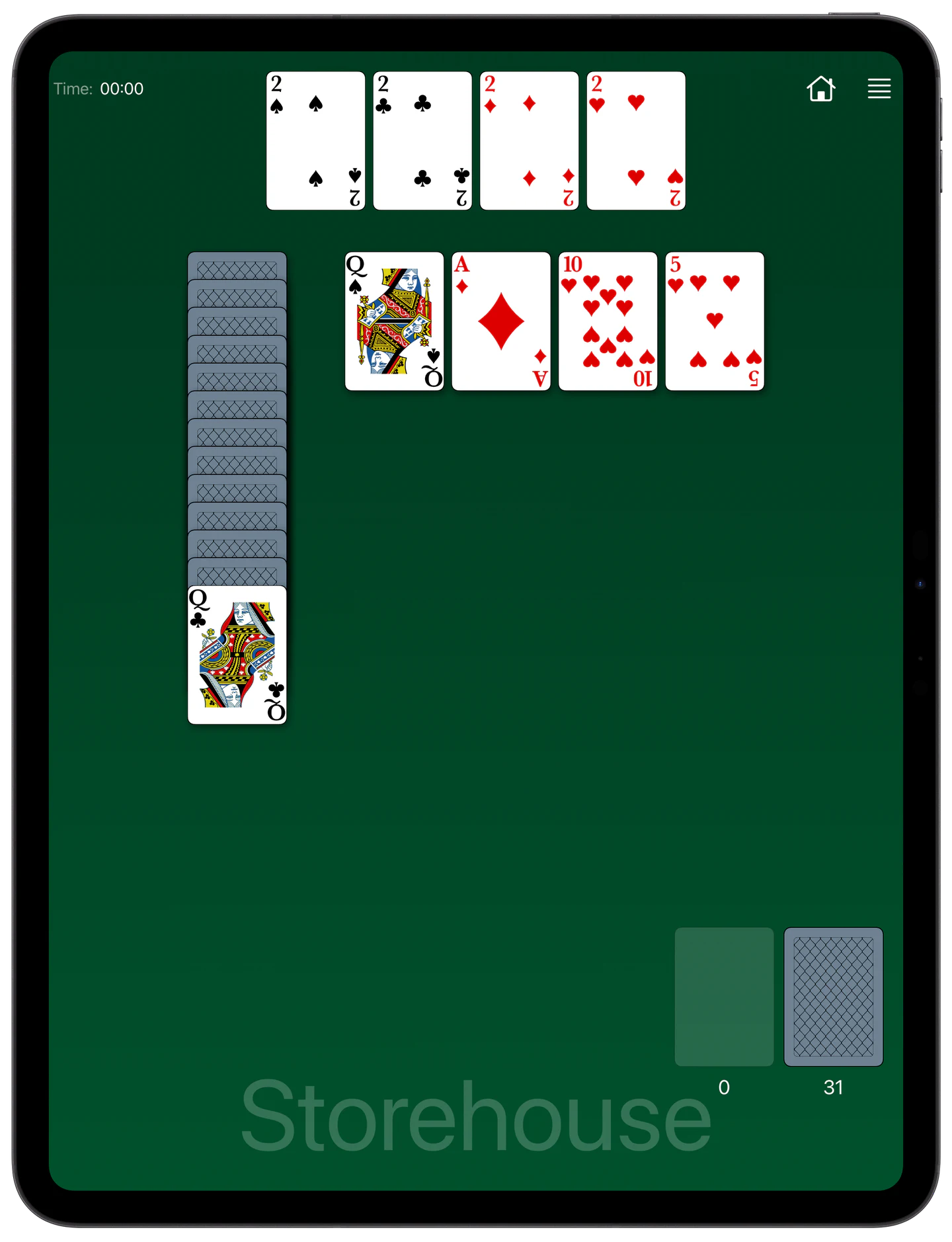 How to Play Storehouse Solitaire — Rules