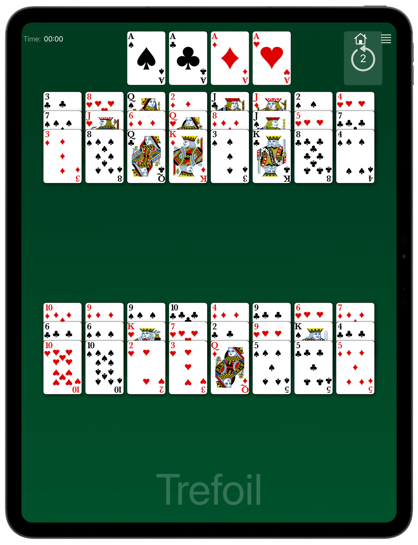 How to Play Trefoil Solitaire — Rules