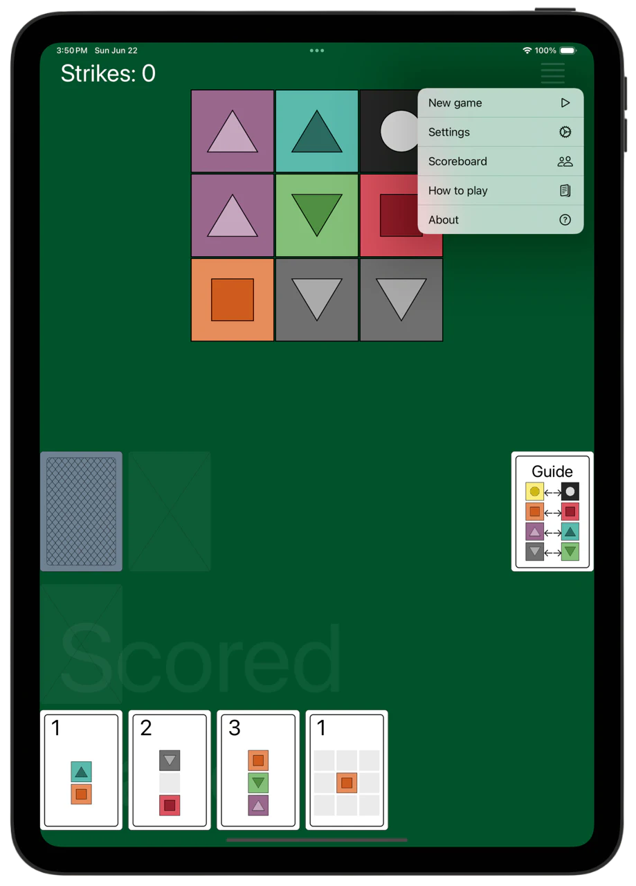 Shifting Tiles — Grid
